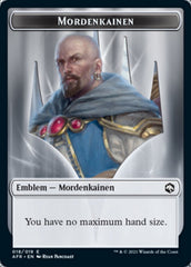 Devil // Mordenkainen Emblem Double-Sided Token [Dungeons & Dragons: Adventures in the Forgotten Realms Tokens] | Good Games North