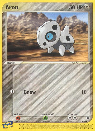 Aron (50/109) [EX: Ruby & Sapphire] | Good Games North