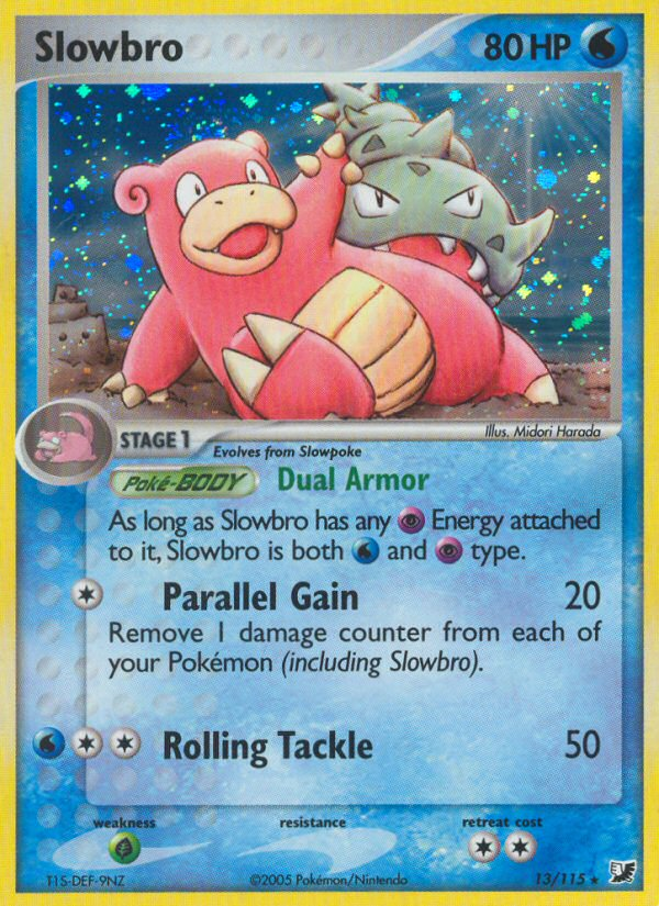 Slowbro (13/115) [EX: Unseen Forces] | Good Games North