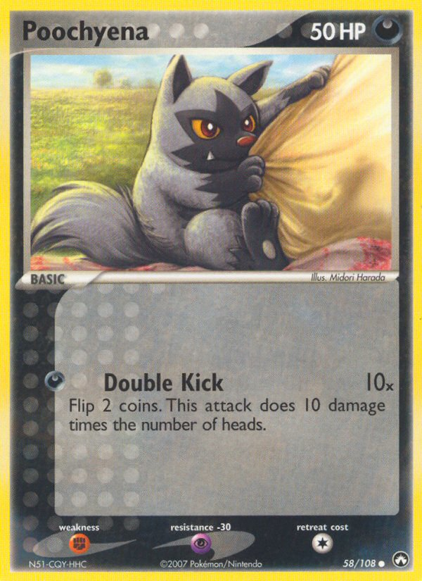 Poochyena (58/108) [EX: Power Keepers] | Good Games North