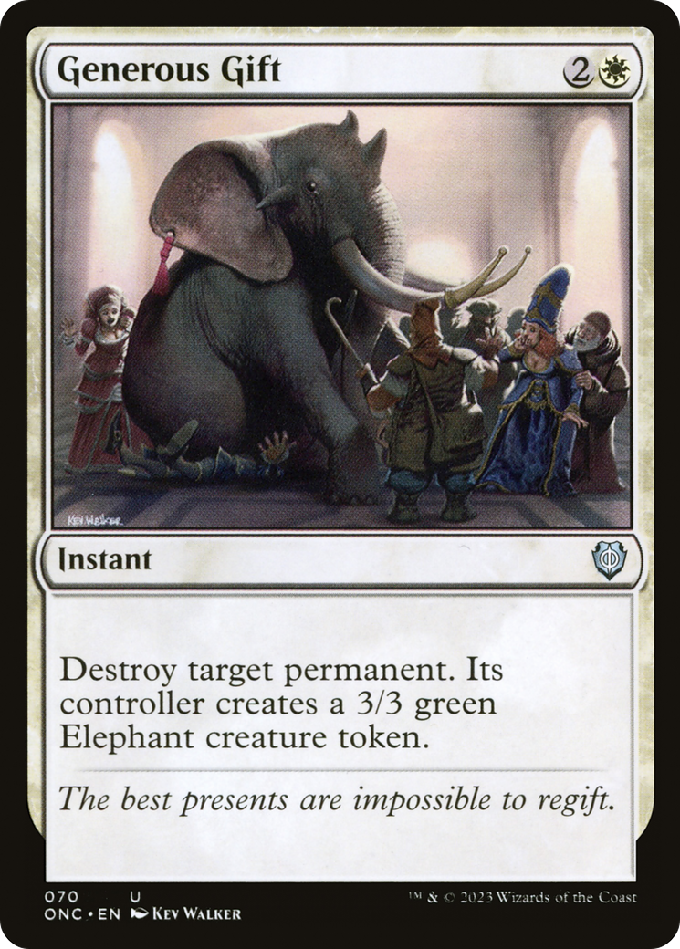 Generous Gift [Phyrexia: All Will Be One Commander] | Good Games North
