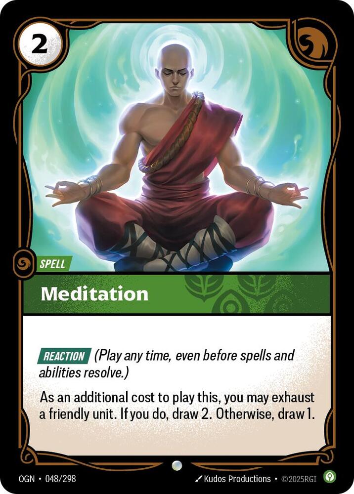 Meditation (Origins)  - Foil | Good Games North