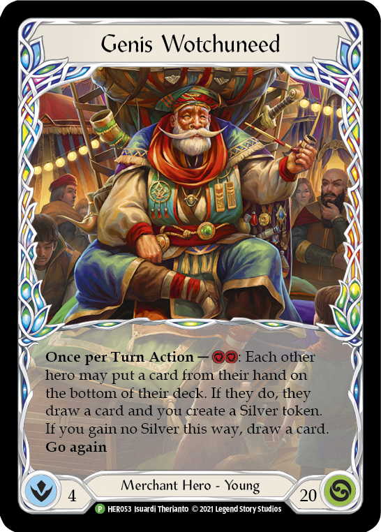 Genis Wotchuneed [HER053] (Promo)  Cold Foil | Good Games North