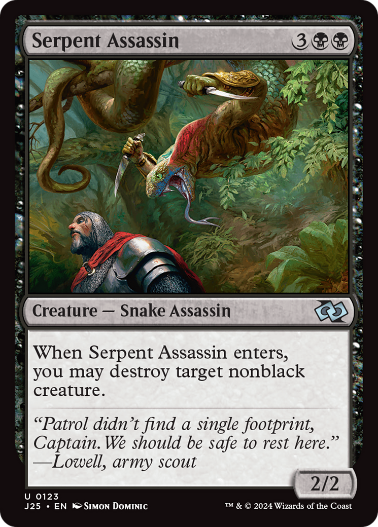 Serpent Assassin [Foundations Jumpstart] | Good Games North