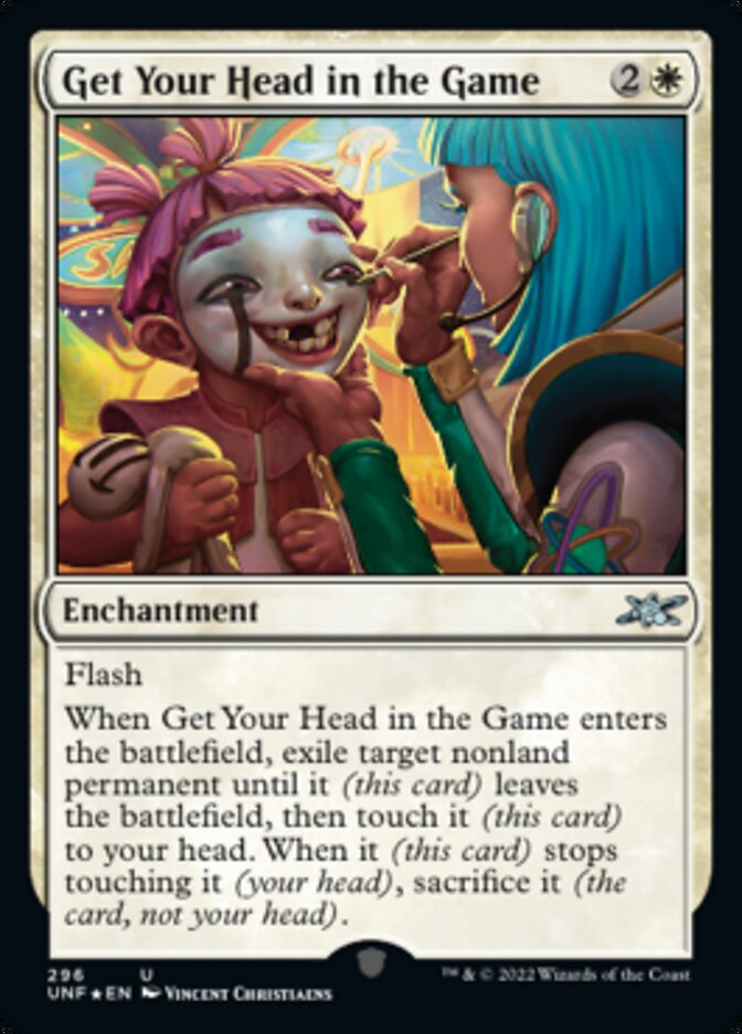 Get Your Head in the Game (Galaxy Foil) [Unfinity] | Good Games North