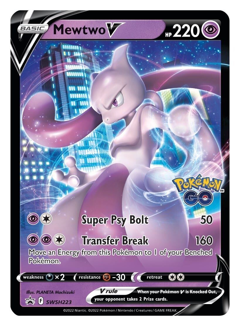 Mewtwo V (SWSH223) [Sword & Shield: Black Star Promos] | Good Games North