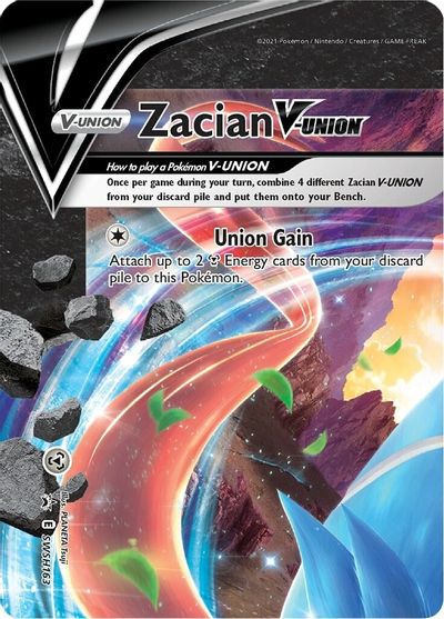 Zacian V-Union (SWSH163) [Sword & Shield: Black Star Promos] | Good Games North