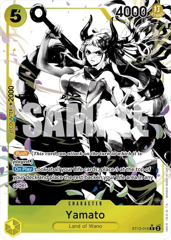 Yamato ST13-016 (Ultra Deck: The Three Brothers)  - Parallel Foil | Good Games North