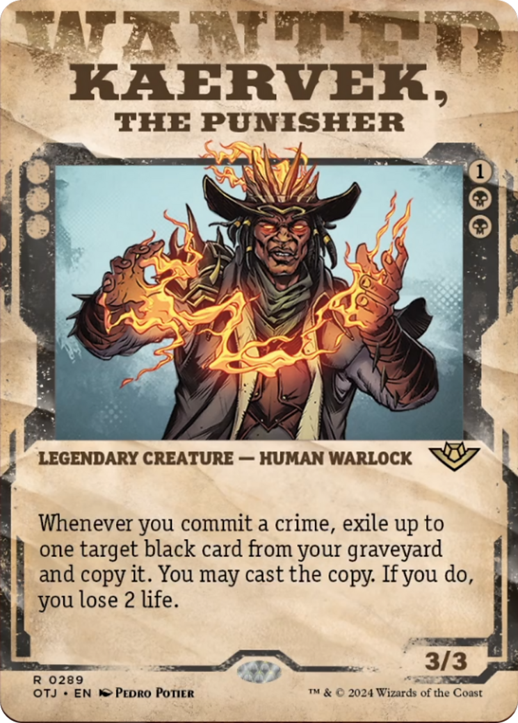 Kaervek, the Punisher (Showcase) [Outlaws of Thunder Junction] | Good Games North