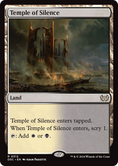 Temple of Silence [Duskmourn: House of Horror Commander] | Good Games North