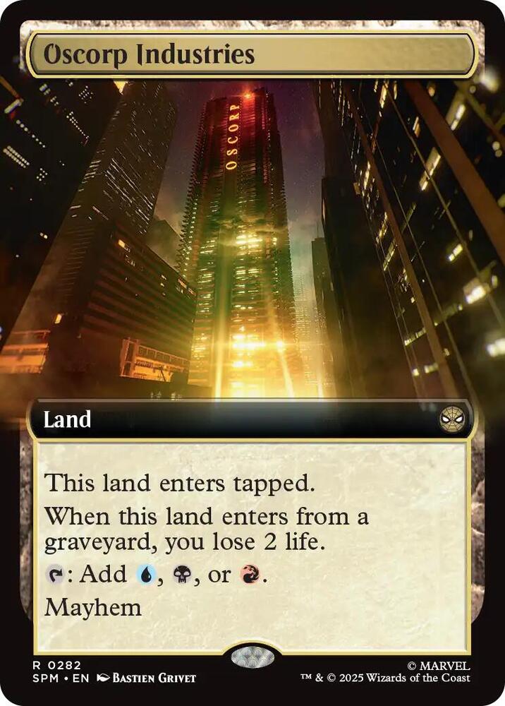 Oscorp Industries 282 (Marvel's Spider-Man)  - Extended Art | Good Games North