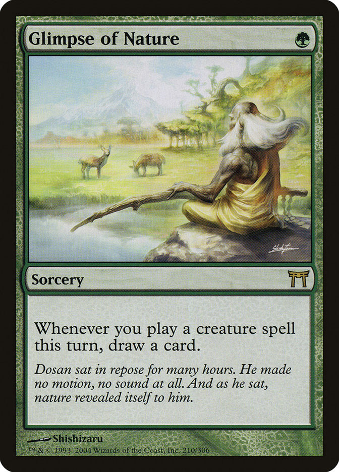 Glimpse of Nature 210/306 (Champions of Kamigawa)  | Good Games North