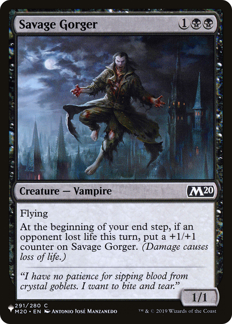 Savage Gorger [The List] | Good Games North