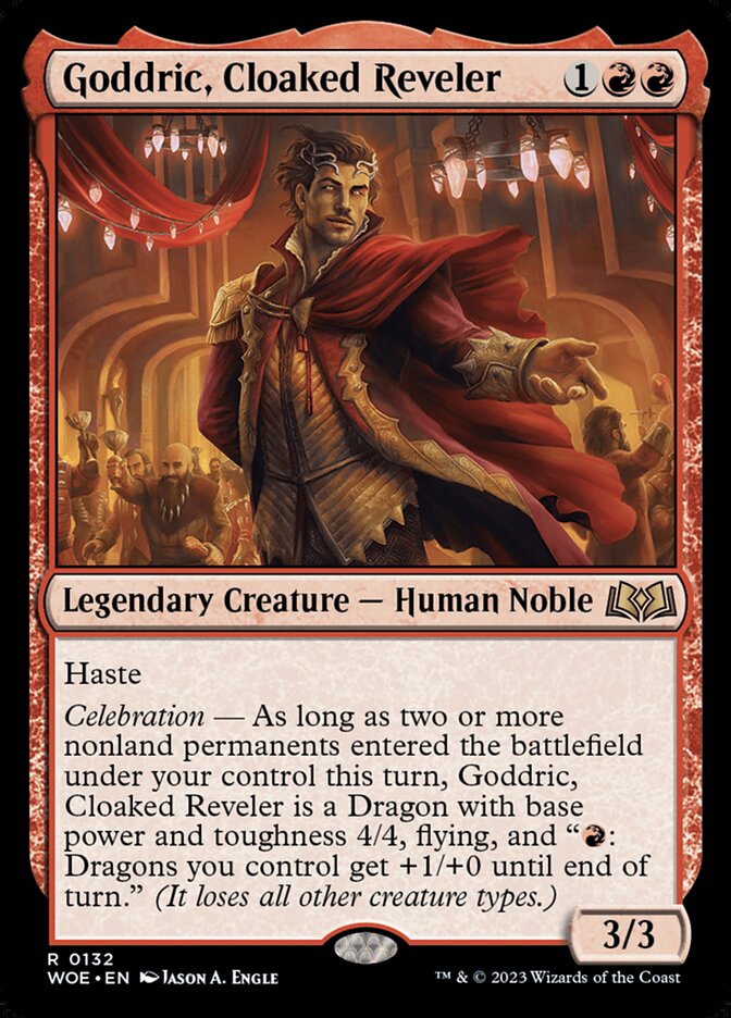 Goddric, Cloaked Reveler (Wilds of Eldraine)  | Good Games North