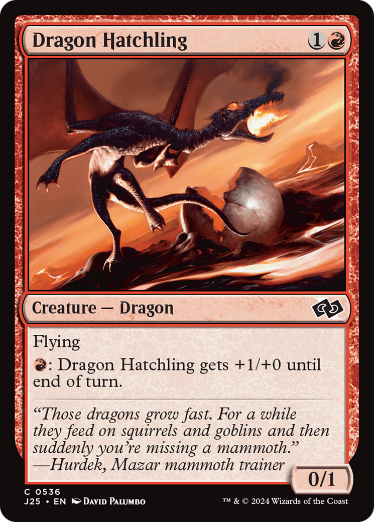 Dragon Hatchling [Foundations Jumpstart] | Good Games North