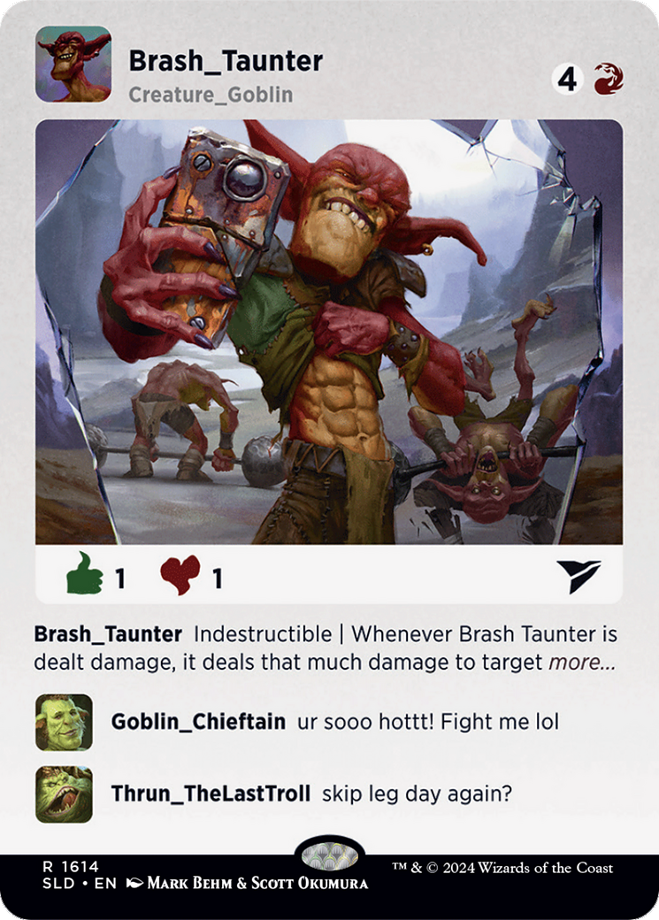 Brash Taunter [Secret Lair Drop Series] | Good Games North