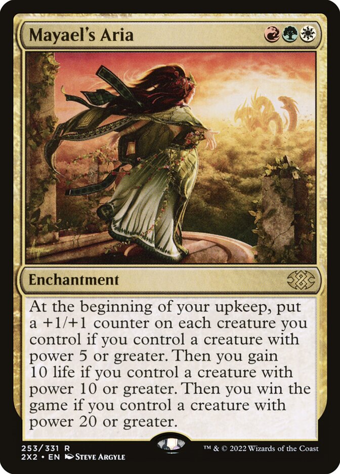 Mayael's Aria 253 (Double Masters 2022)  - Foil | Good Games North