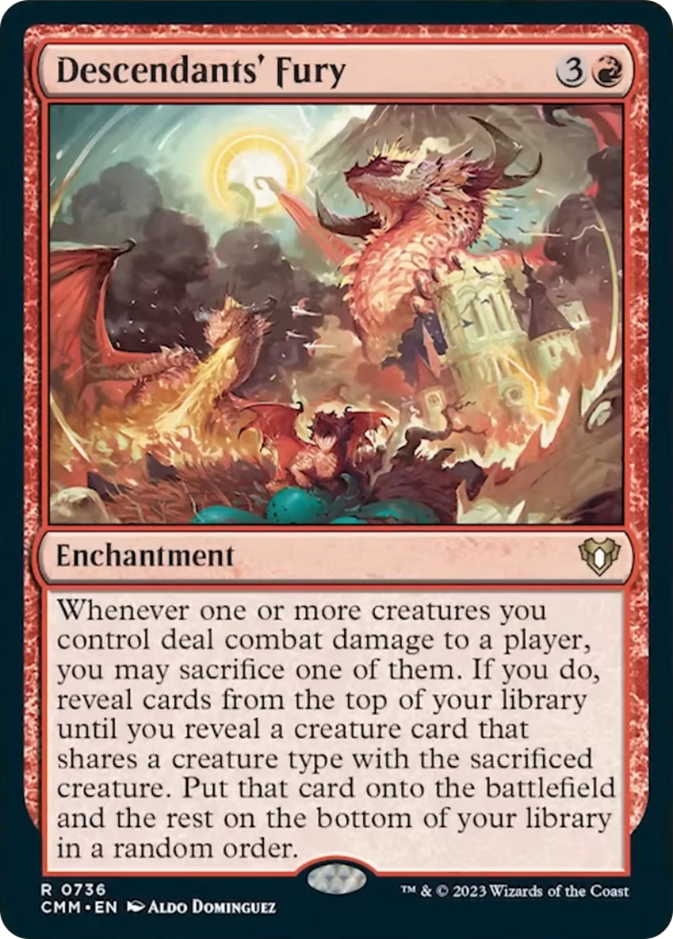 Descendants' Fury [Commander Masters] | Good Games North