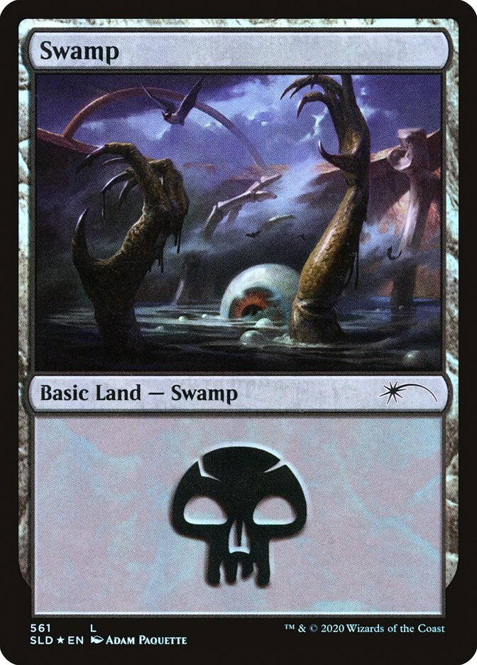Swamp (Witchcraft) (561) [Secret Lair Drop Promos] | Good Games North