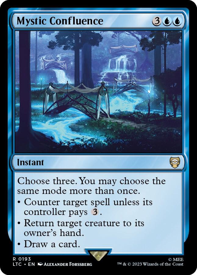 Mystic Confluence 193/347 (Commander: The Lord of the Rings: Tales of Middle-earth)  | Good Games North