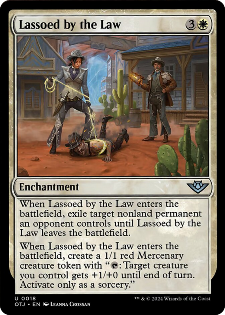 Lassoed by the Law [Outlaws of Thunder Junction] | Good Games North