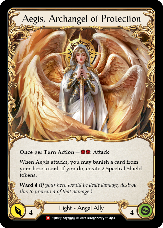 Figment of Protection // Aegis, Archangel of Protection [DTD007] (Dusk Till Dawn) | Good Games North