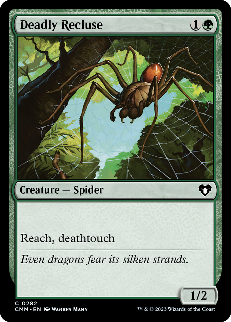 Deadly Recluse [Commander Masters] | Good Games North