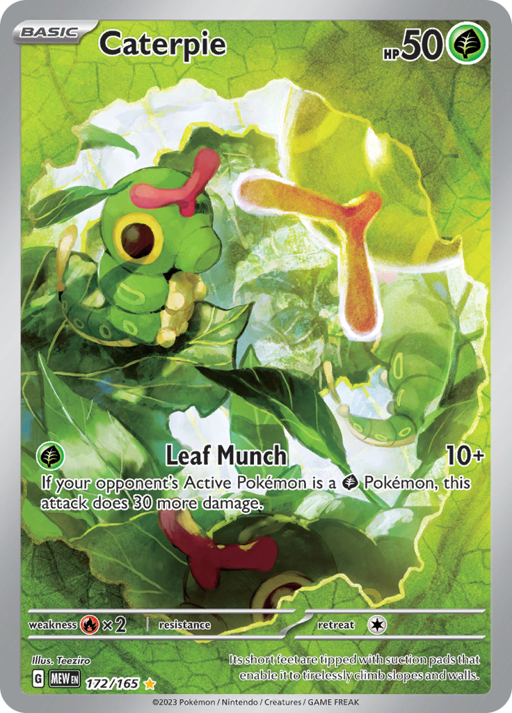 Caterpie (172/165) [Scarlet & Violet 151] | Good Games North