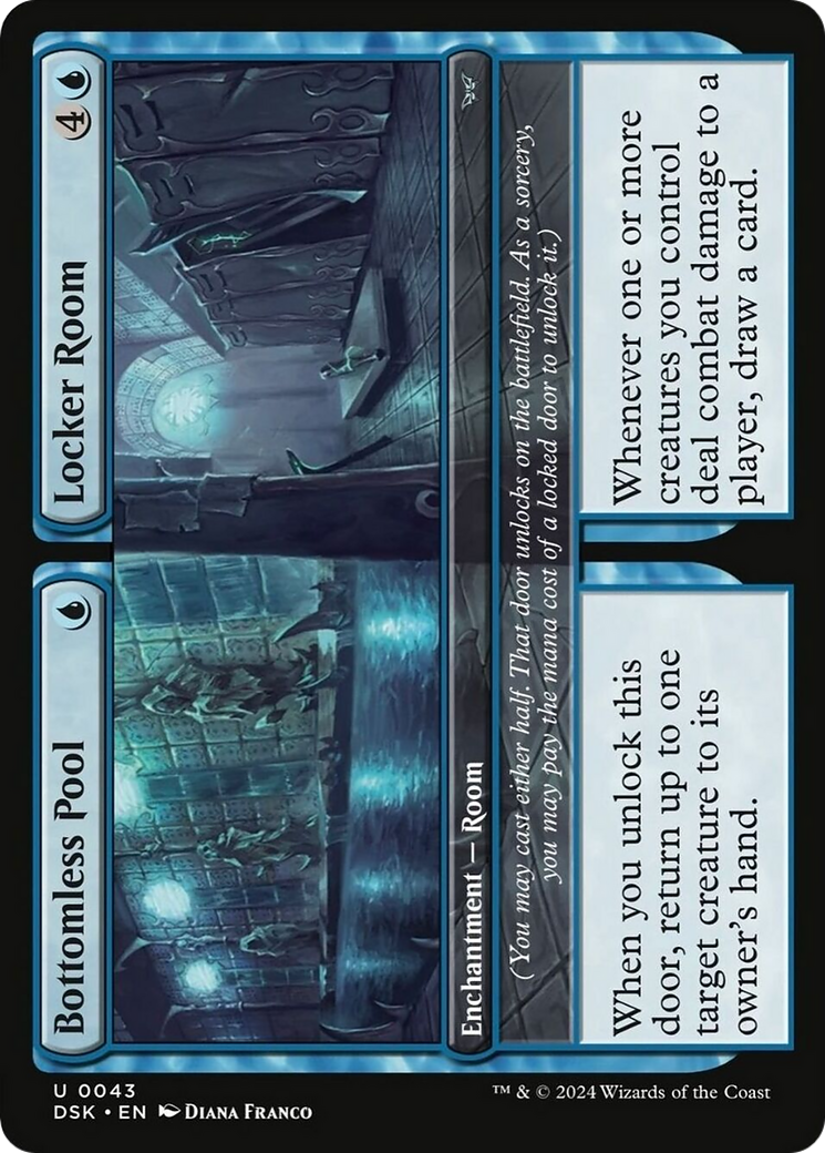 Bottomless Pool // Locker Room [Duskmourn: House of Horror] | Good Games North