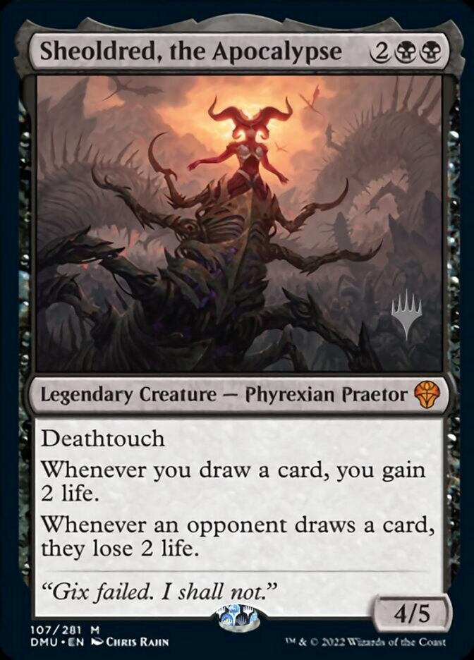 Sheoldred, the Apocalypse (Promo Pack) [Dominaria United Promos] | Good Games North