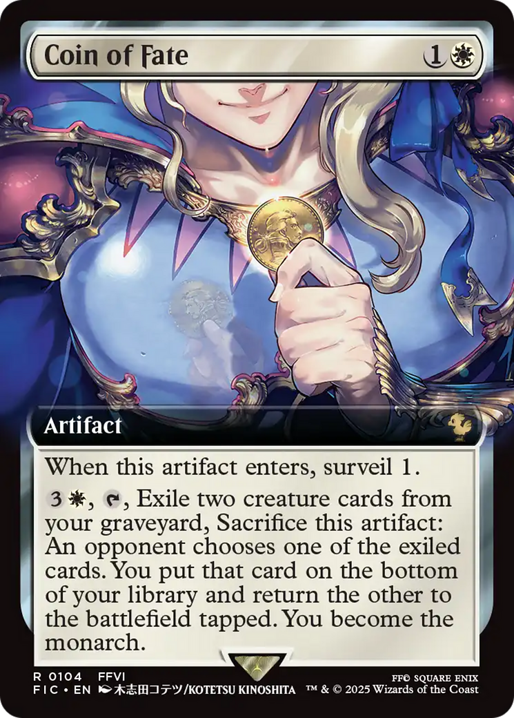 Coin of Fate (Extended Art) [FINAL FANTASY Commander] | Good Games North