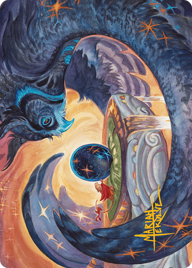 Dawn's Truce Art Card (Gold-Stamped Signature) [Bloomburrow Art Series] | Good Games North