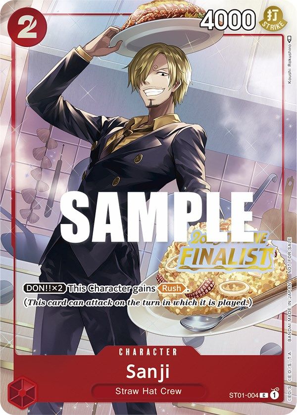 Sanji (Offline Regional 2023) [Finalist] [One Piece Promotion Cards] | Good Games North