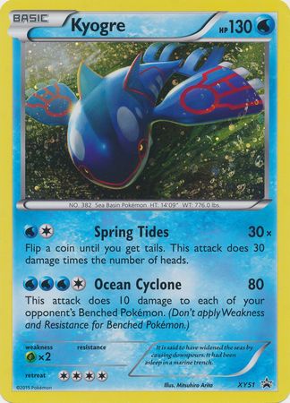 Kyogre (XY51) (Jumbo Card) [XY: Black Star Promos] | Good Games North
