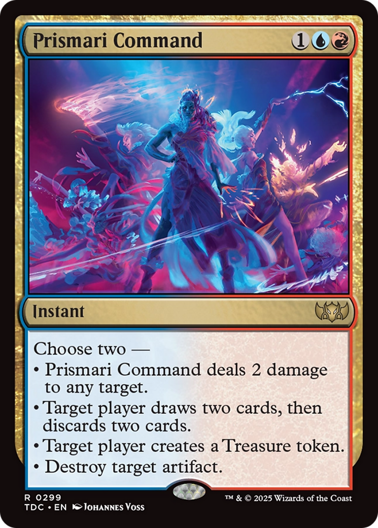 Prismari Command [Tarkir: Dragonstorm Commander] | Good Games North