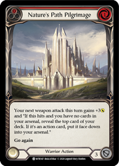 Nature's Path Pilgrimage (Red) [U-WTR147] (Welcome to Rathe Unlimited)  Unlimited Rainbow Foil | Good Games North