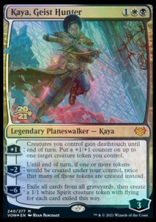 Kaya, Geist Hunter [Innistrad: Crimson Vow Prerelease Promos] | Good Games North