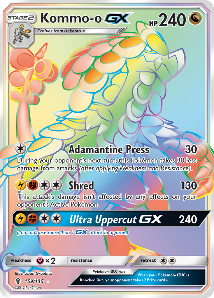 Kommo-o GX (159/145) [Sun & Moon: Guardians Rising] | Good Games North