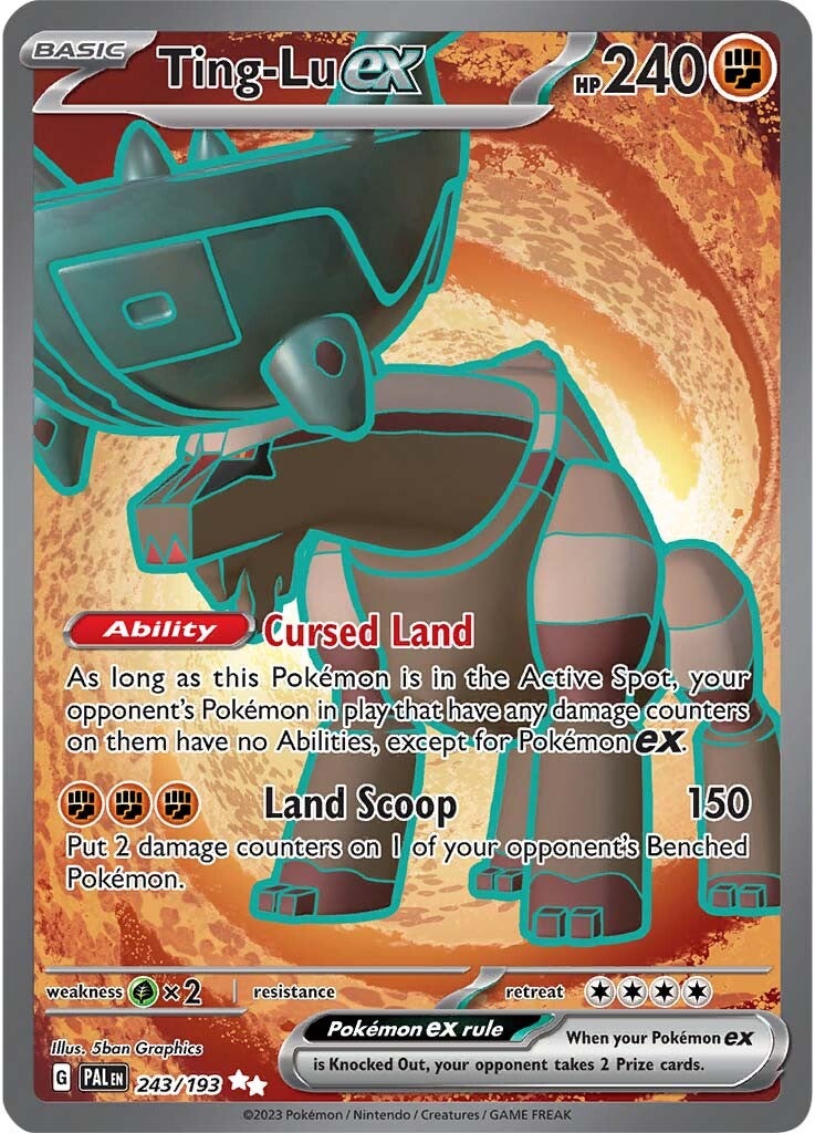 Ting-Lu ex (243/193) [Scarlet & Violet: Paldea Evolved] | Good Games North