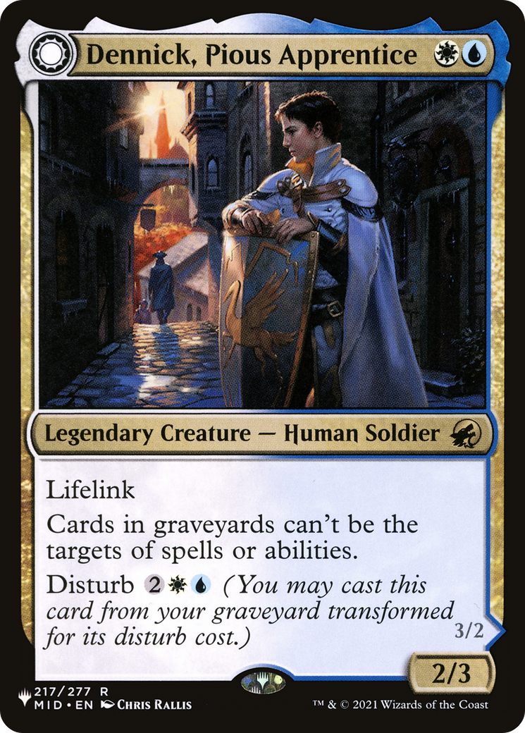 Dennick, Pious Apprentice // Dennick, Pious Apparition [Secret Lair: From Cute to Brute] | Good Games North