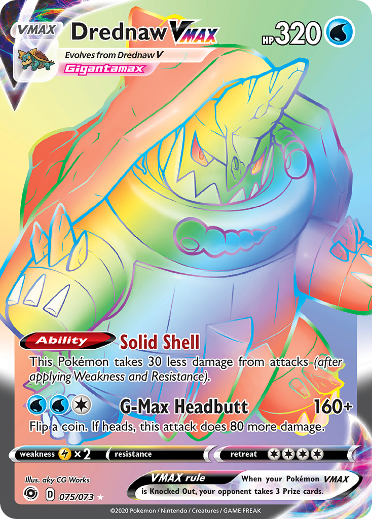 Drednaw VMAX (075/073) [Sword & Shield: Champion's Path] | Good Games North