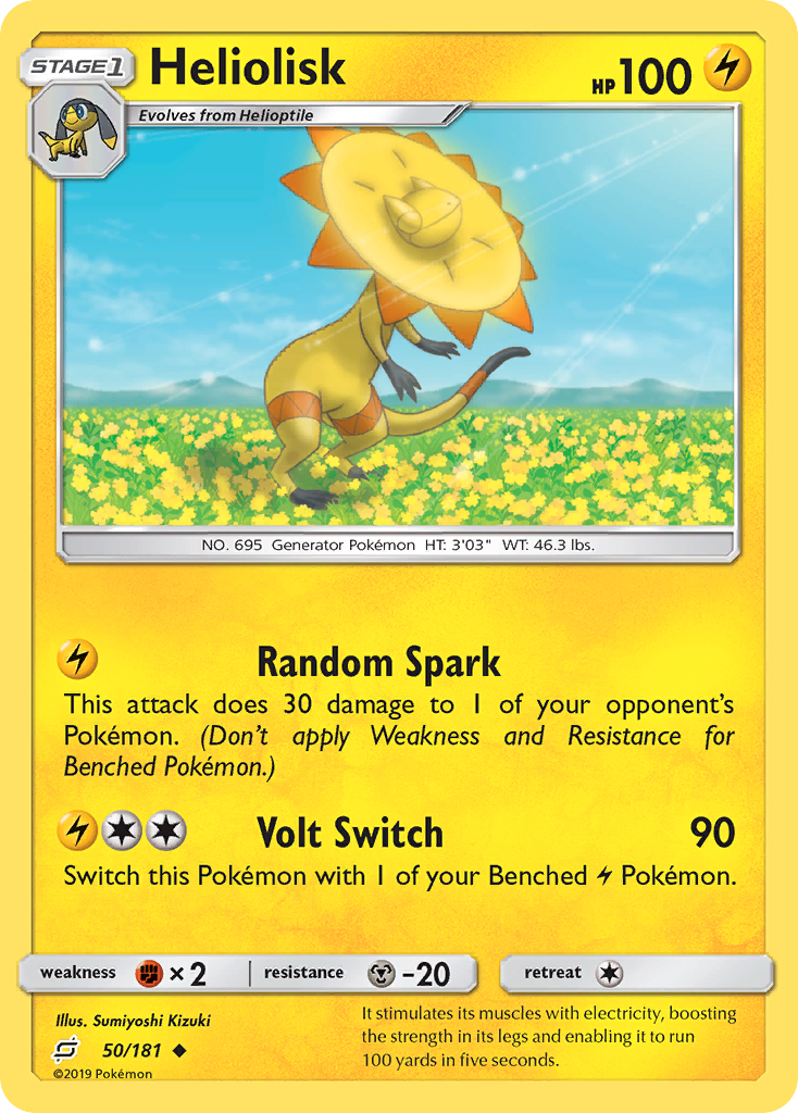 Heliolisk (50/181) [Sun & Moon: Team Up] | Good Games North
