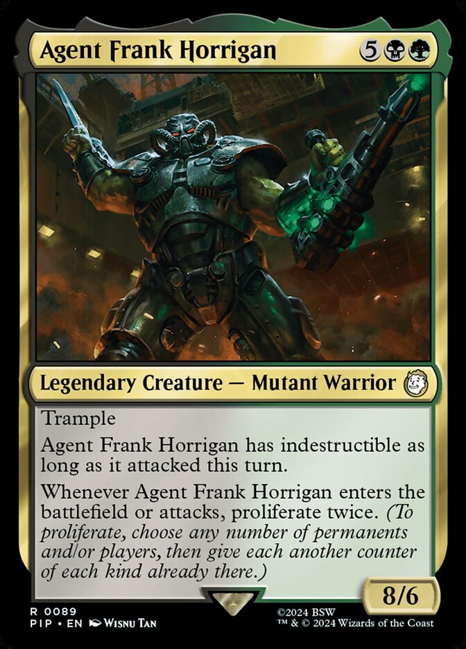 Agent Frank Horrigan (Universes Beyond: Fallout)  | Good Games North