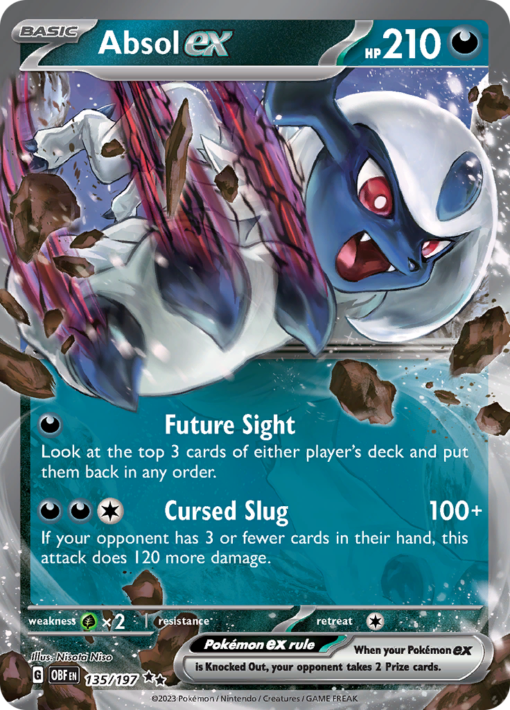 Absol ex (135/197) [Scarlet & Violet: Obsidian Flames] | Good Games North