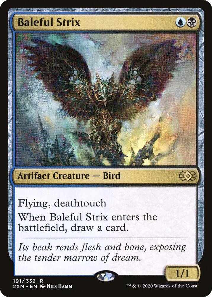 Baleful Strix (Double Masters)  - Foil | Good Games North