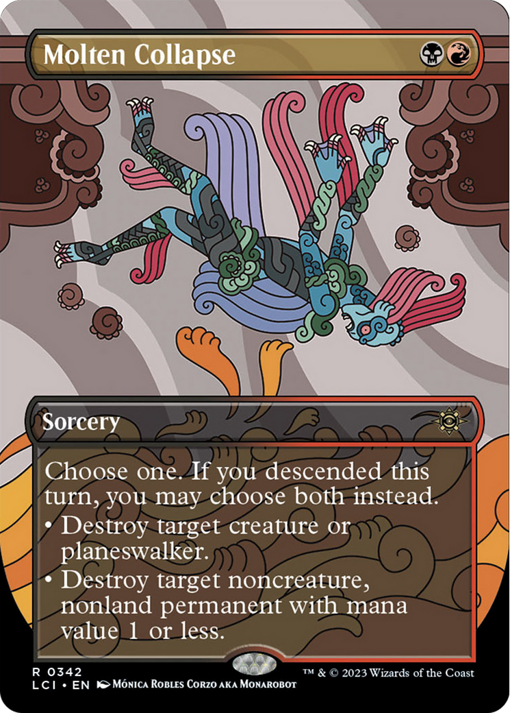 Molten Collapse (Borderless) [The Lost Caverns of Ixalan] | Good Games North