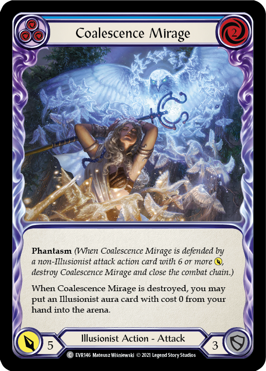 Coalescence Mirage (Blue) [EVR146] (Everfest)  1st Edition Normal | Good Games North