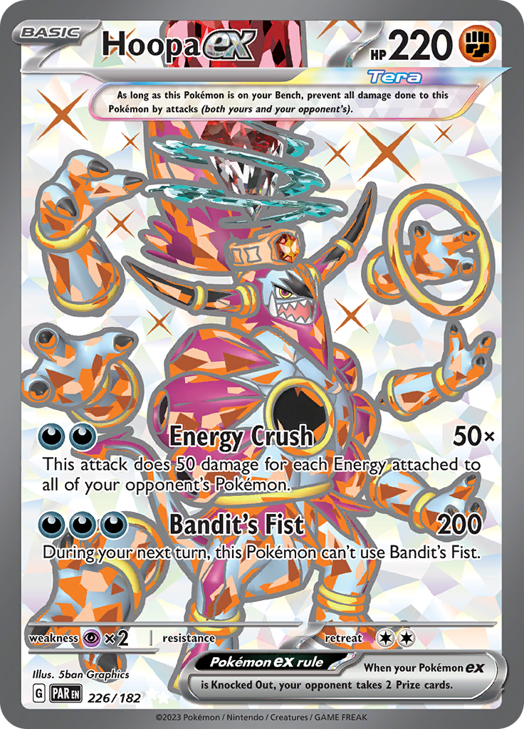 Hoopa ex (226/182) [Scarlet & Violet: Paradox Rift] | Good Games North