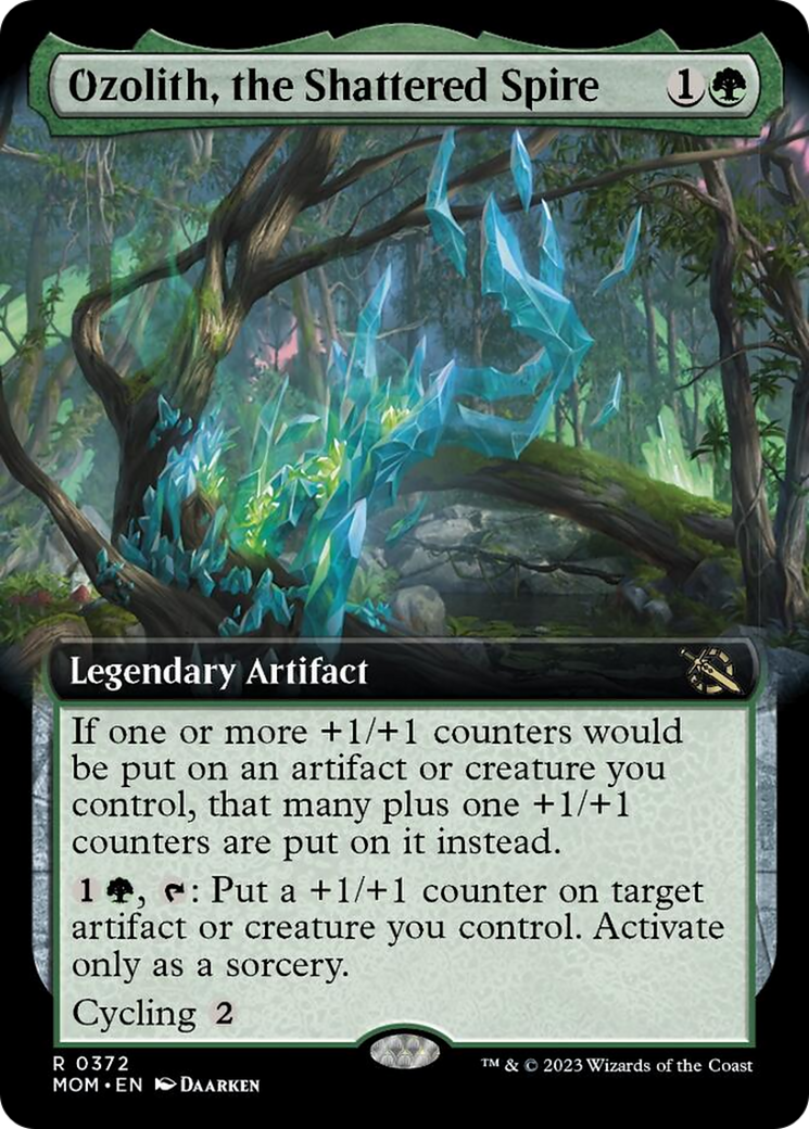 Ozolith, the Shattered Spire (Extended Art) [March of the Machine] | Good Games North