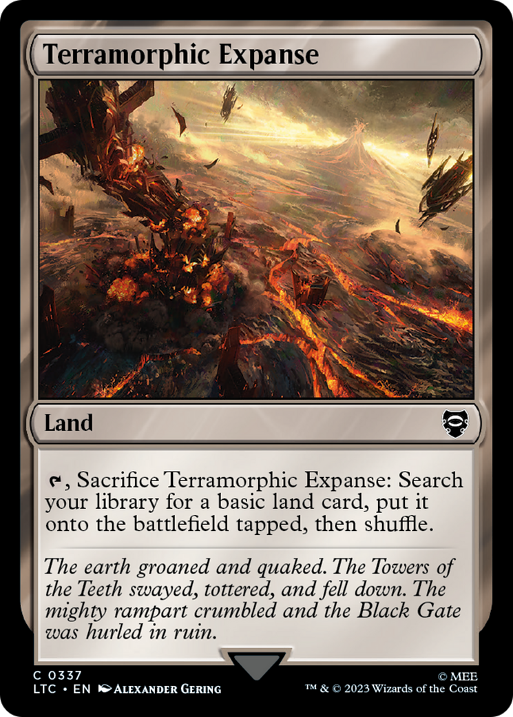 Terramorphic Expanse [The Lord of the Rings: Tales of Middle-Earth Commander] | Good Games North